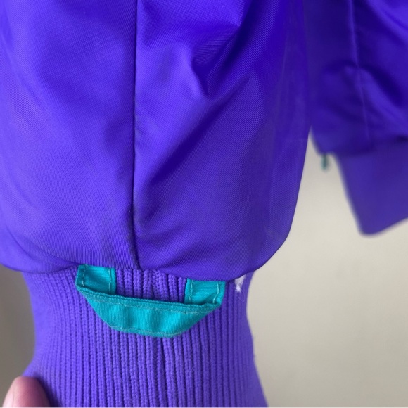 Columbia Men's Reversible All Weather Jacket Purple & Teal Size Large - Picture 13 of 14